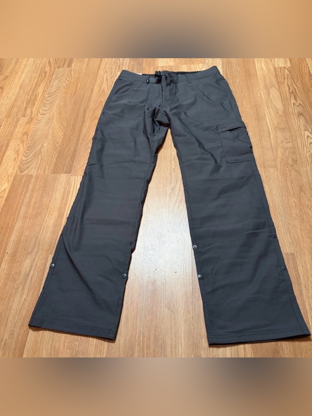 Prana Men's Stretch Zion Pant ll in Dark Iron | Cargo Pants | 33/32 | NWT